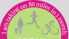 I am taking on 80 miles in 1 month for the 1 in 80. #EPT80in1